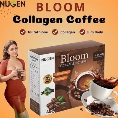 純有機ブルーム 痩身コーヒー粉とコラーゲン 自然減量ソリューション