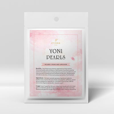 女性用衛生用品のサイズ 10cm 女性の健康 Yoni Pearl アプリケーション器