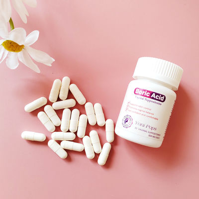 600mg/pcsのヨニポップス錠剤とボリック酸サポジトリーで陰道pHバランスを回復する