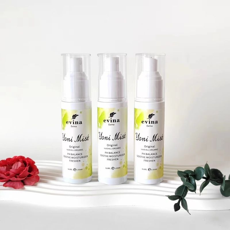 プライベート・レーベル 60ML 植物用有機ヨニミスト PHバランスクリーニング 100%天然
